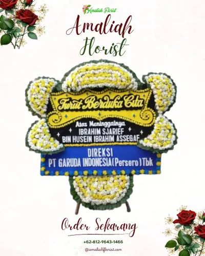 Papan Bunga Duka di Mulyasari
